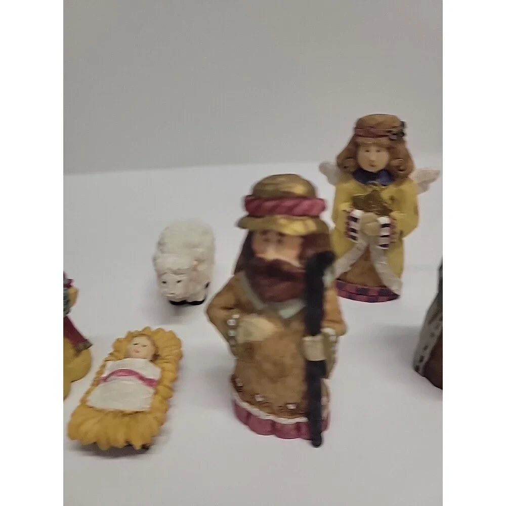 NATIVITY SET RESIN 7 PIECE‎ 4